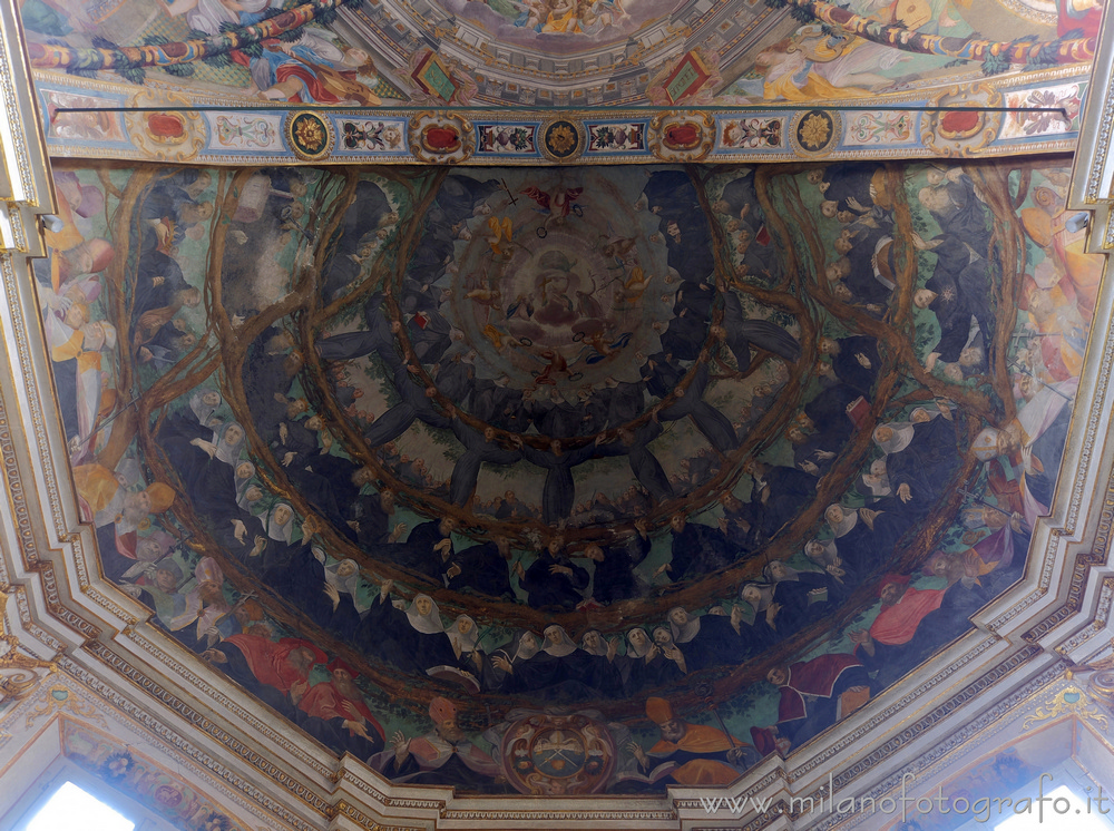 Milan (Italy) - Vault of the central apse of the Basilica of San Marco